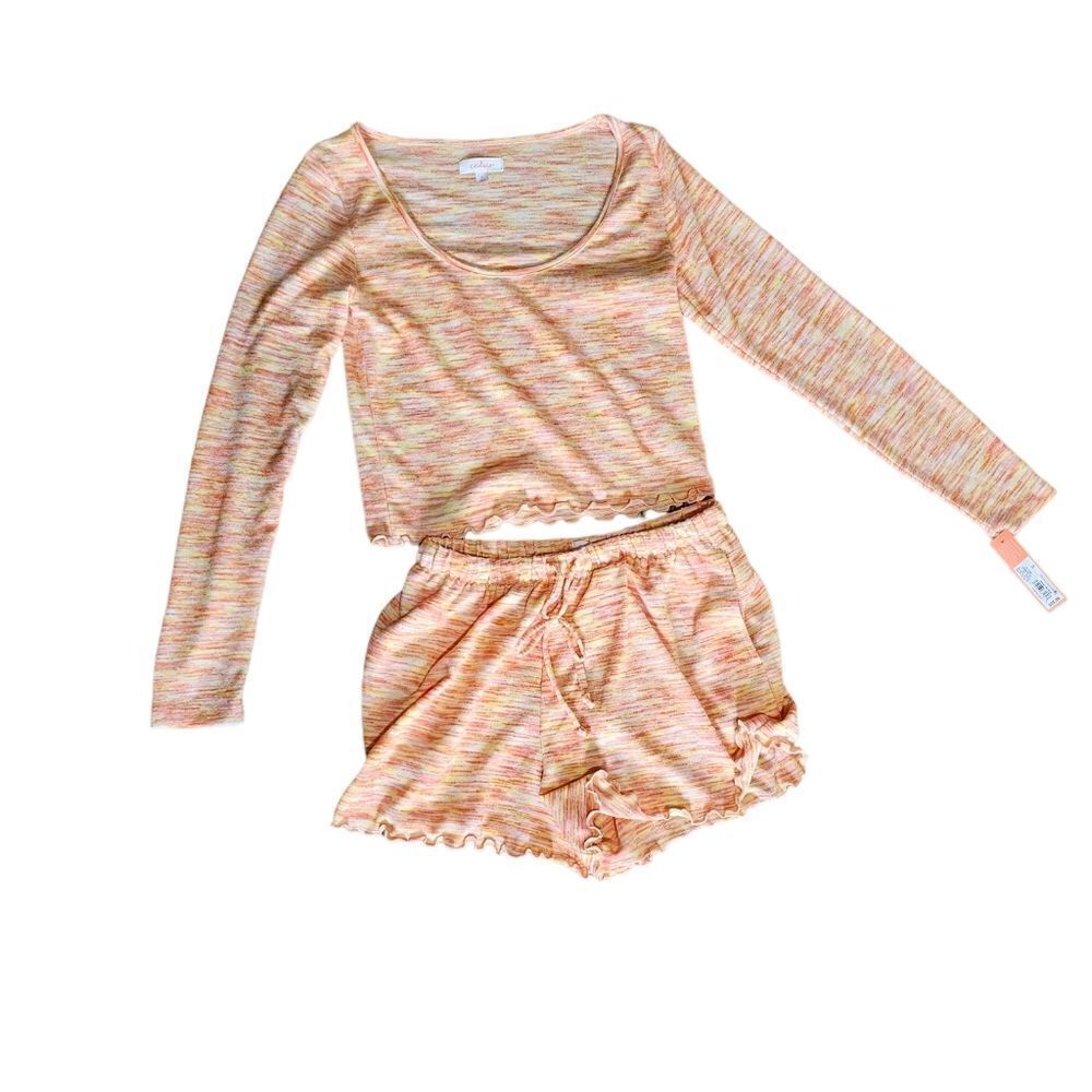 ‎Women's Cozy 2 Piece Lounge Outfit Small